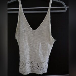 Brandy Melville Cream Knit Camisole